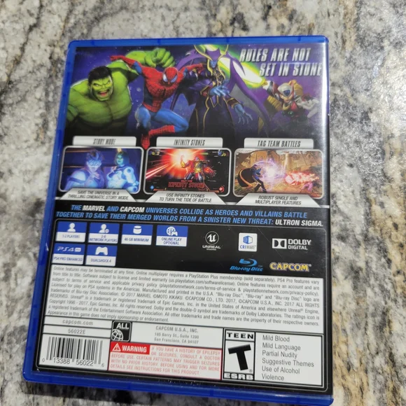 Marvel vs. : Infinite for PS4 - Blue Case - Picture 2 of 2